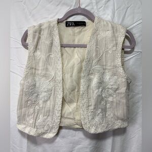 ZARA Tailored Vest Top‎ Sleeveless | Size S